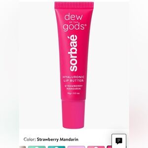 sorbae Dew of the Gods Hyaluronic Lip Butter - Strawberry Mandarin (Pink)